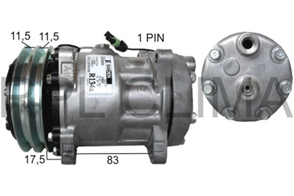 Compressor, air conditioning (APCOSD0727)