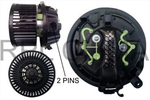 Electric Motor, interior blower (APVTCI5014)