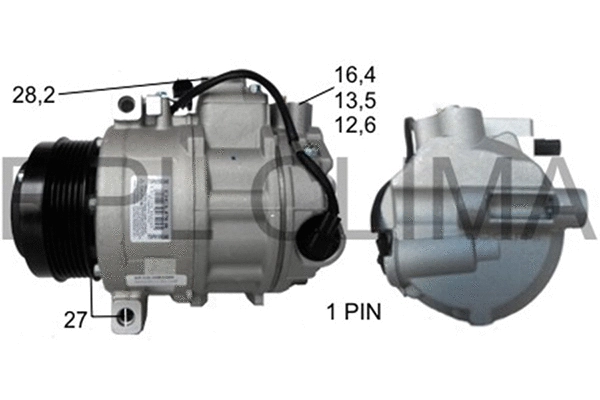 Compressor, air conditioning (APCOMB2060)