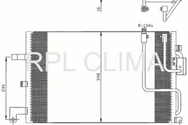 Condenser, air conditioning (APCDSB0001)