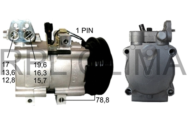 Compressor, air conditioning (APCOHY0006)