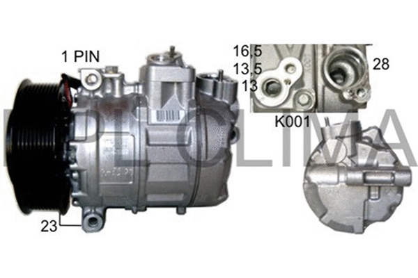 Compressor, air conditioning (APCOCL0007)