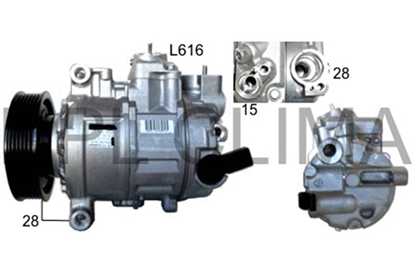 Compressor, air conditioning (APCOVW0023)