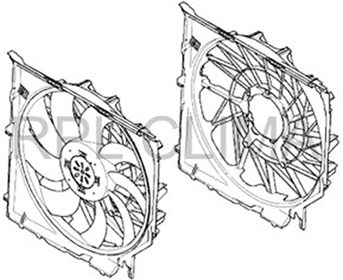 Fan, engine cooling (APELBW0014)