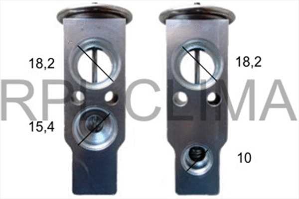Injector Nozzle, expansion valve (APVXTO0004)