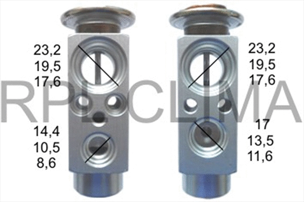 Injector Nozzle, expansion valve (APVXMN0001)