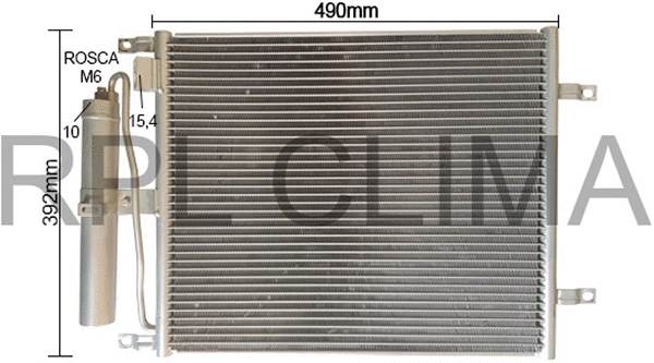 Condenser, air conditioning (APCDNI5050)