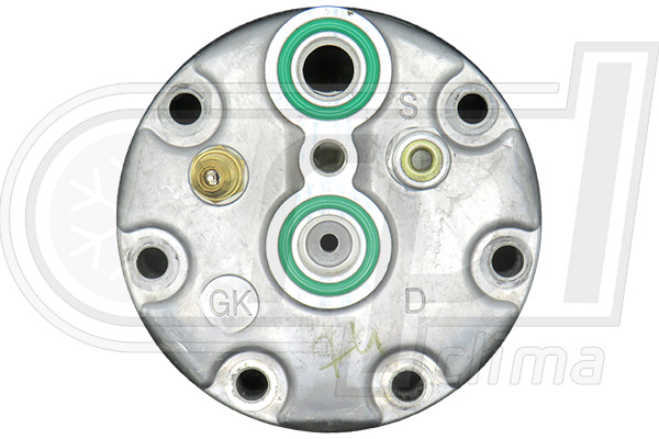 Cylinder Head, air conditioning compressor (APCUSD0074)