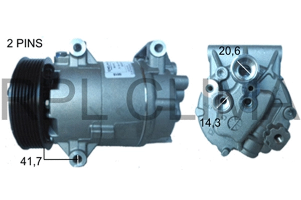 Compressor, air conditioning (APCORE0062)