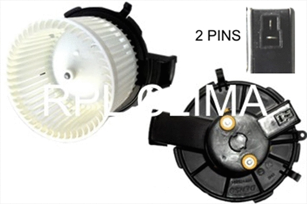 Electric Motor, interior blower (APVTFT0018)