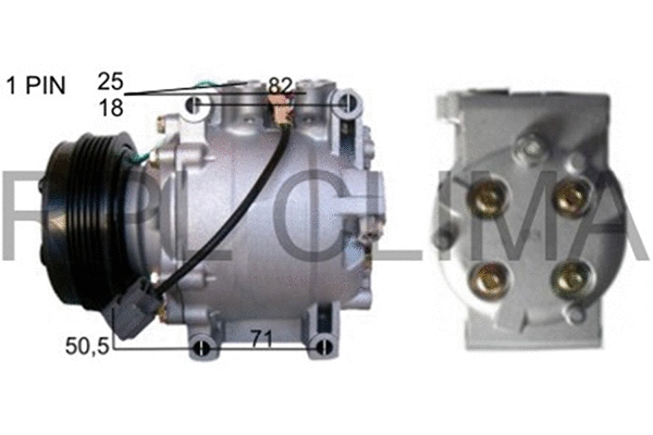Compressor, air conditioning (APCOHO5030)