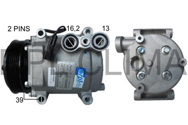 Compressor, air conditioning (APCOFD5057)