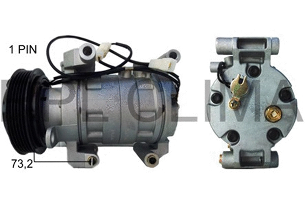 Compressor, air conditioning (APCOMZ5017)