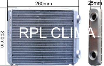 Heat Exchanger, interior heating (APCHRE1025)