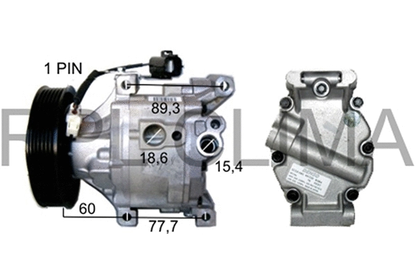 Compressor, air conditioning (APCOTO0048)