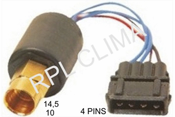 Pressure Switch, air conditioning (APPRVW0003)