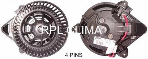 Electric Motor, interior blower (APVTCI0002)