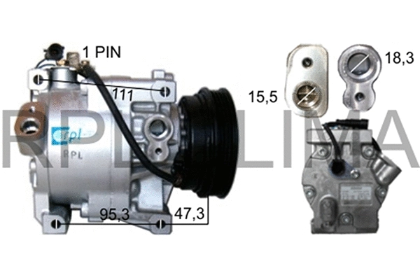 Compressor, air conditioning (APCOIV5004)
