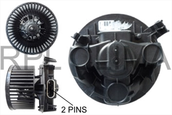 Electric Motor, interior blower (APVTRE0024)
