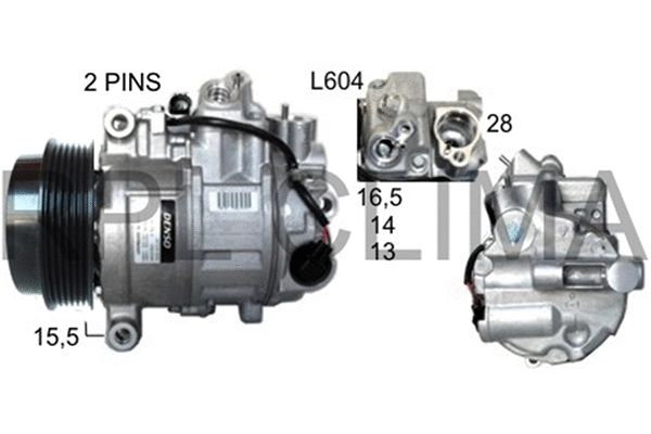 Compressor, air conditioning (APCOMB5062)
