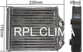 Heat Exchanger, interior heating (APCHMI1005)