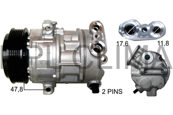 Compressor, air conditioning (APCOFT0041)