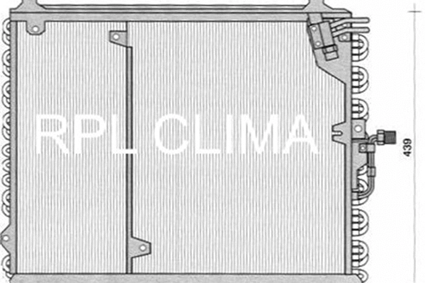 Condenser, air conditioning (APCDMB0021)
