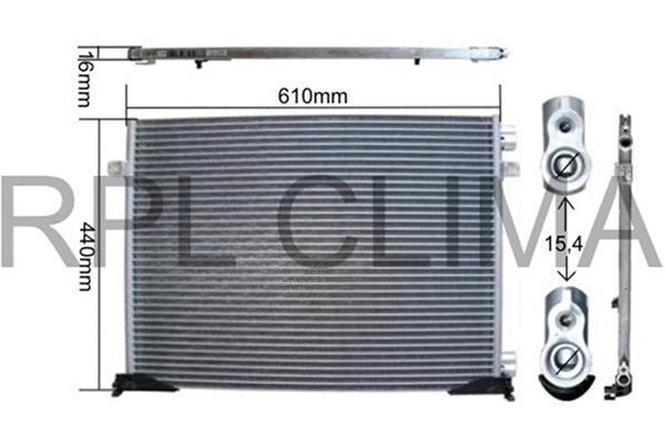 Condenser, air conditioning (APCDOP5036)