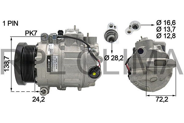 Compressor, air conditioning (APCOMB0097)