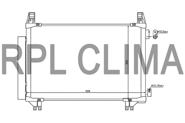 Condenser, air conditioning (APCDTO5077)