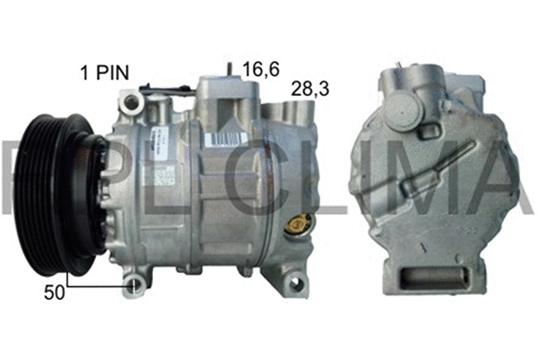 Compressor, air conditioning (APCOAR0019)