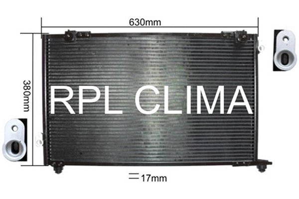 Condenser, air conditioning (APCDHO0010)