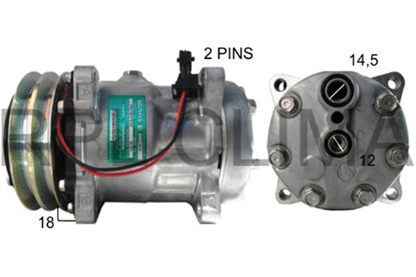 Compressor, air conditioning (APCORE0057)