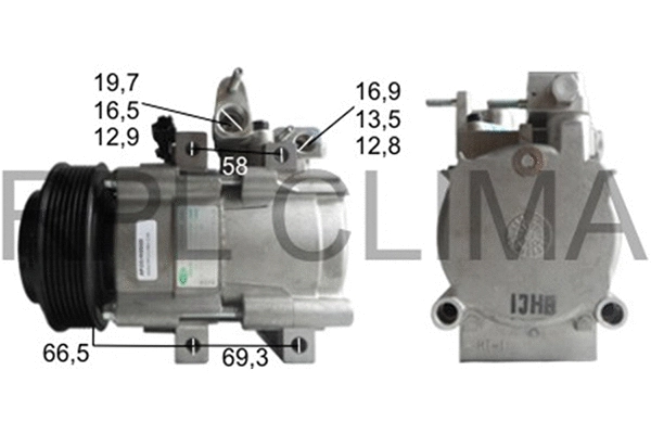Compressor, air conditioning (APCOKI0020)