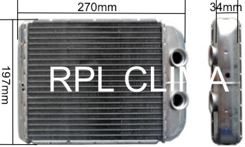 Heat Exchanger, interior heating (APCHRE1026)