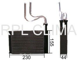 Heat Exchanger, interior heating (APCHFD1010)
