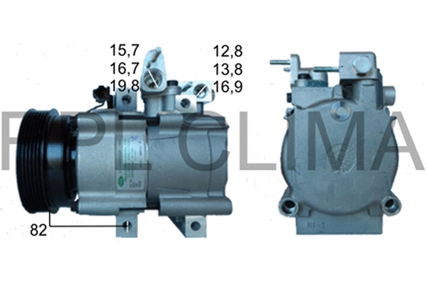 Compressor, air conditioning (APCOHY0031)