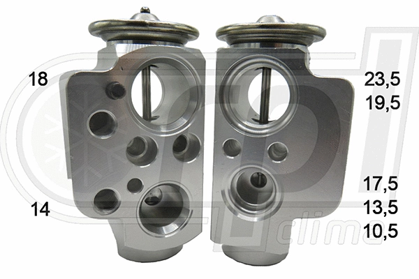 Injector Nozzle, expansion valve (APVXAU0011)