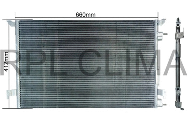 Condenser, air conditioning (APCDOP0035)