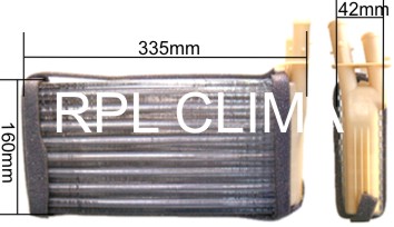 Heat Exchanger, interior heating (APCHFT1015)