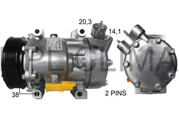 Compressor, air conditioning (APCOCI5026)
