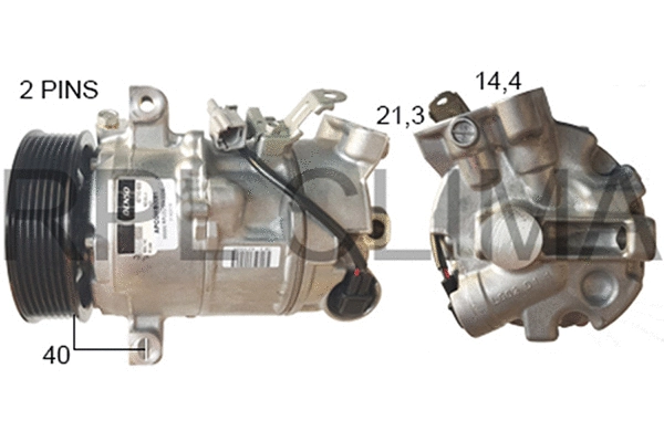 Compressor, air conditioning (APCOMB0081)