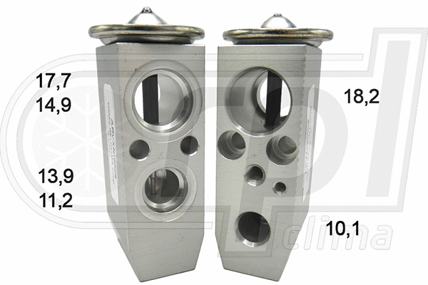 Injector Nozzle, expansion valve (APVXNI0006)