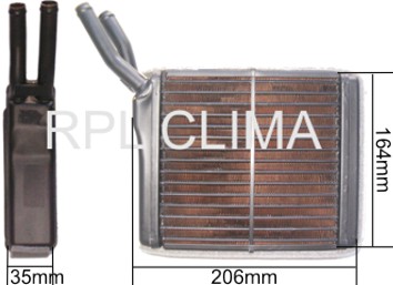 Heat Exchanger, interior heating (APCHOP1010)