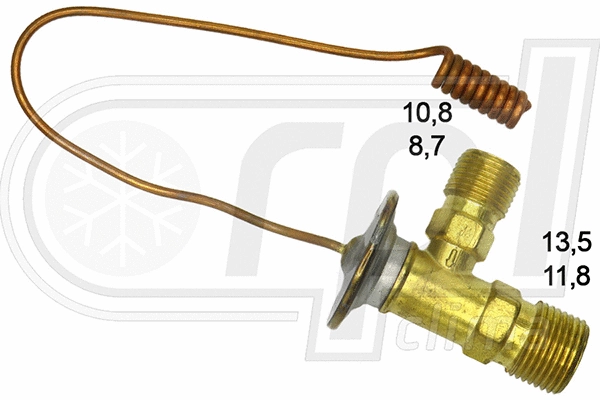 Injector Nozzle, expansion valve (APVXUL0001)