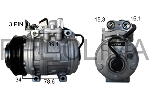 Compressor, air conditioning (APCOMB5019)