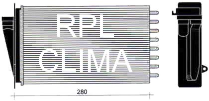Heat Exchanger, interior heating (APCHFT1020)