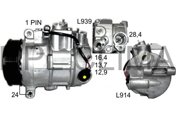Compressor, air conditioning (APCOMB0046)