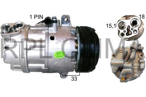 Compressor, air conditioning (APCOBW0037)