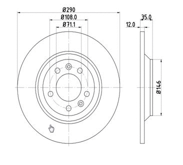 Brake Disc (12108562)